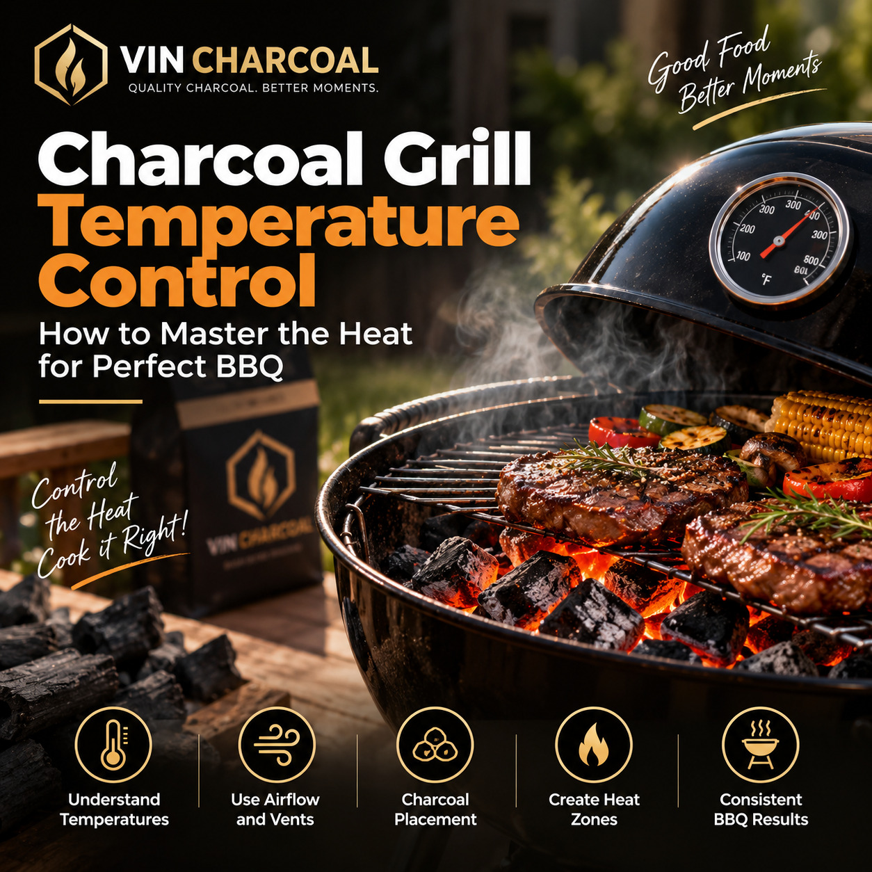 Charcoal Grill Temperature Control: How to Master the Heat for Perfect BBQ