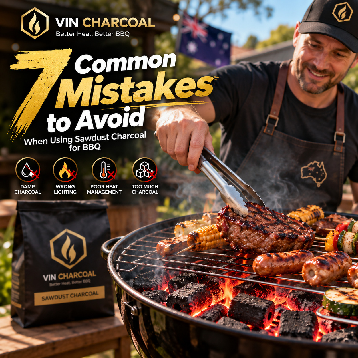 7 Common Mistakes to Avoid When Using Sawdust Charcoal for BBQ