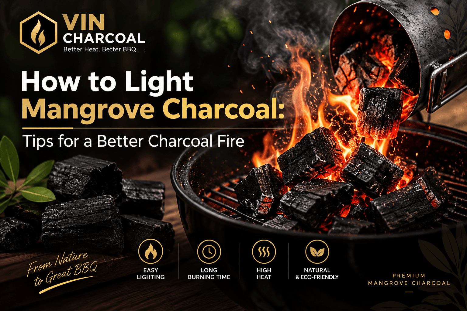 How to Light Mangrove Charcoal: Tips for a Better Charcoal Fire